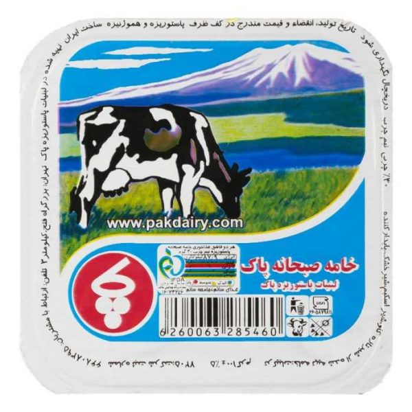 خامه صبحانه پاک 100 گرمی